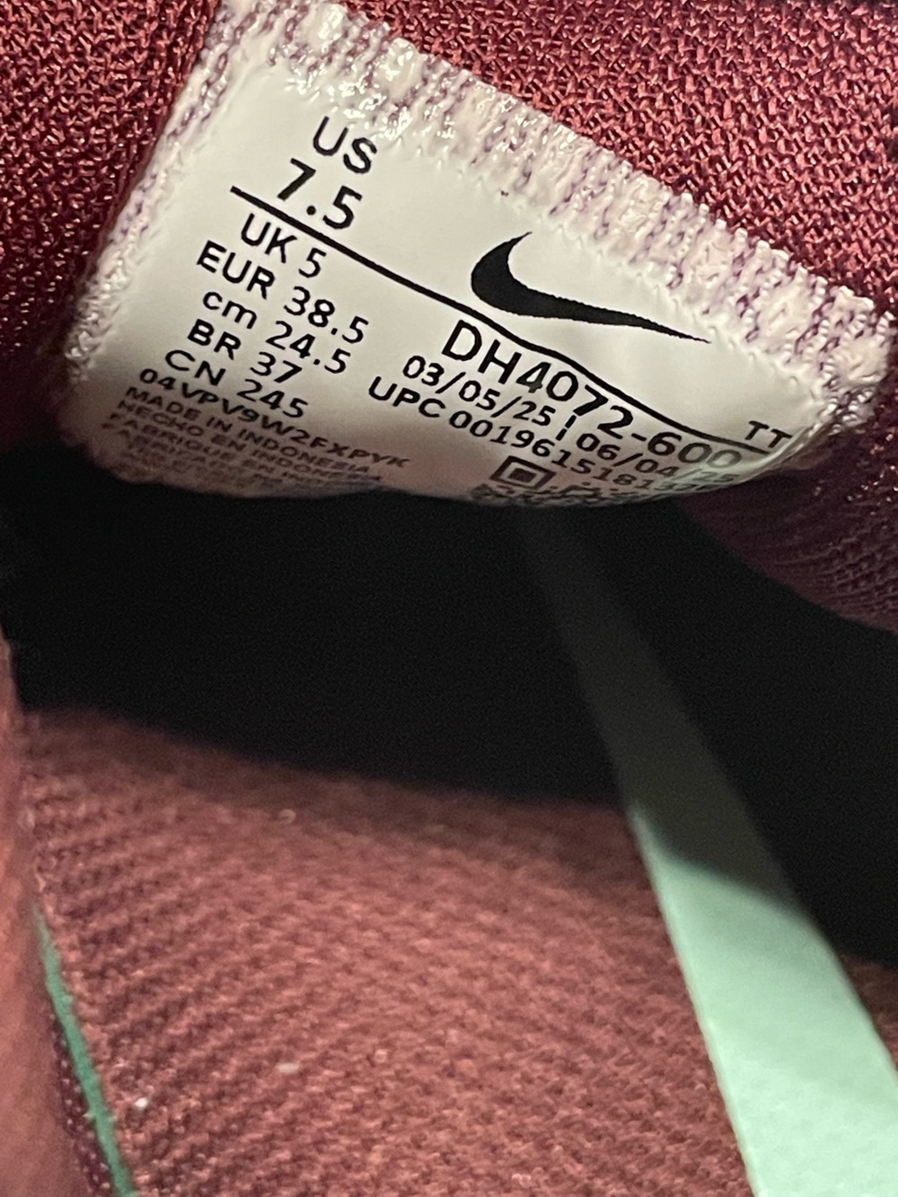 Nike Air Zoom Pegasus 39 Shoes women’s 7.5 - Picture 9 of 11